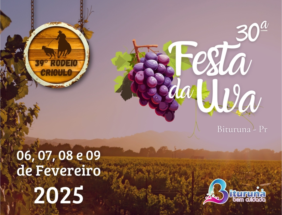  É hoje a abertura do 39º Rodeio e 30ª Festa da Uva
