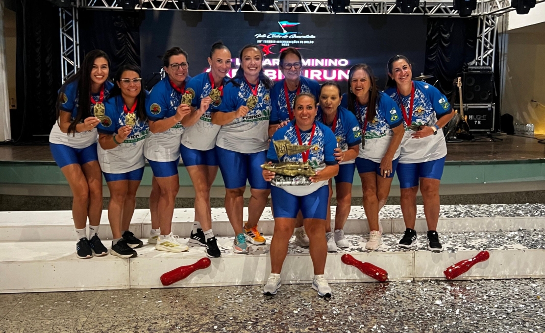 Orgulho biturunense: equipe feminina de bolão é campeã em Guaratuba