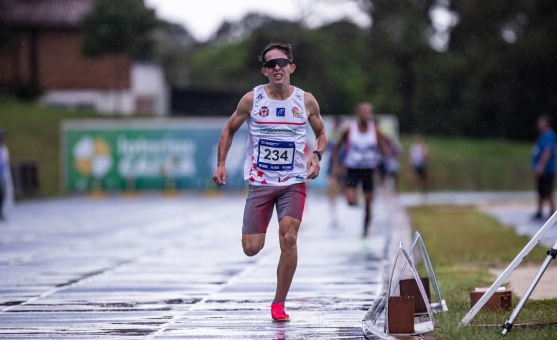 Atleta de Bituruna se destaca no atletismo e lidera ranking sul-americano sub-20 nos 1500 metros