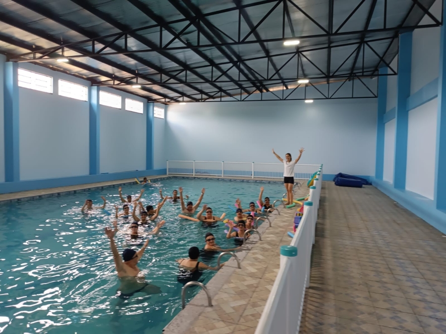 Bituruna investe na qualidade de vida da Melhor Idade com aulas de hidroginástica gratuitas