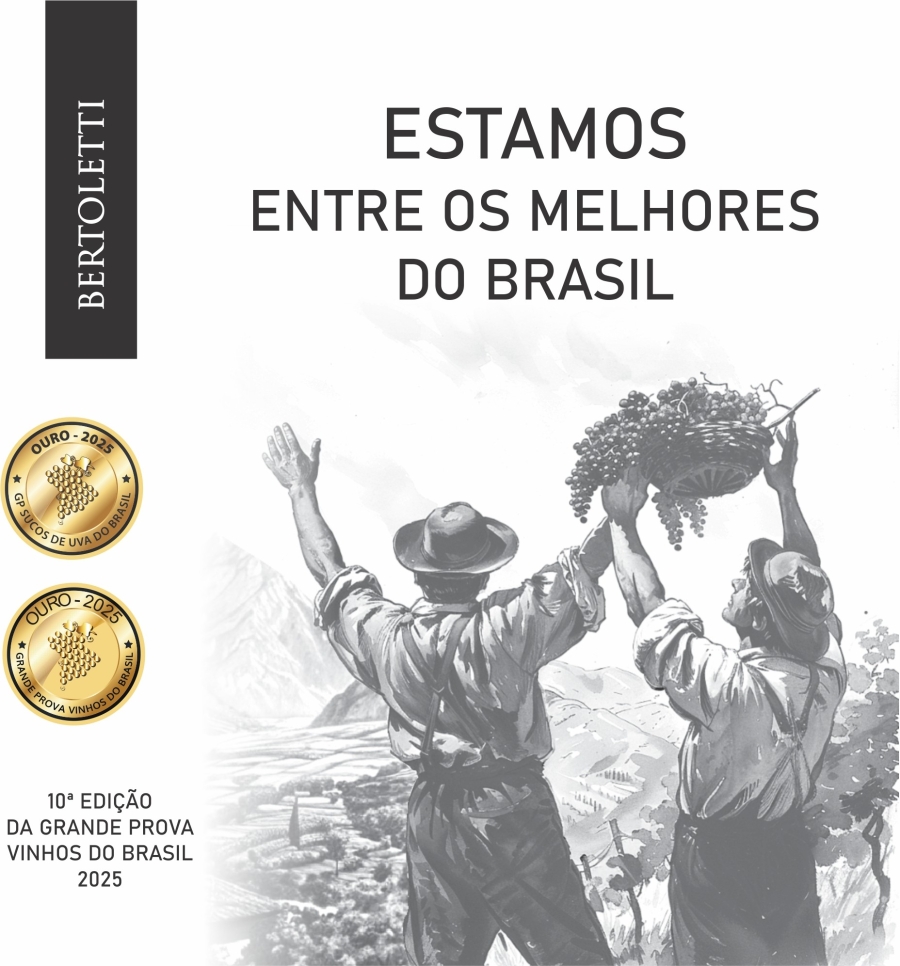 Vinícola Bertoletti conquista 12 premiações em competição nacional e reforça Bituruna no cenário vitivinícola