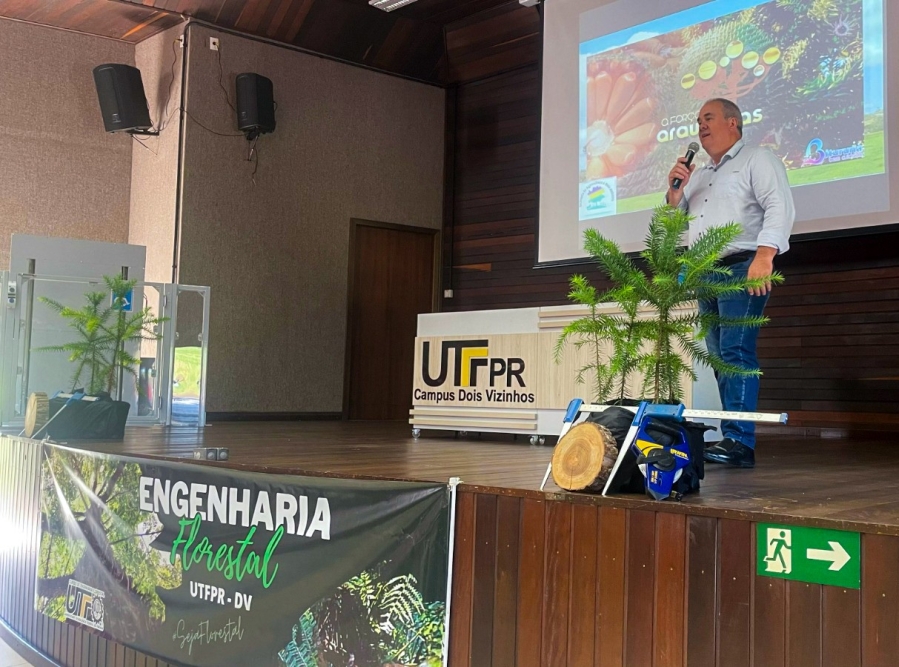 Programa 'A Força das Araucárias' é apresentado na UTFPR em Dois Vizinhos
